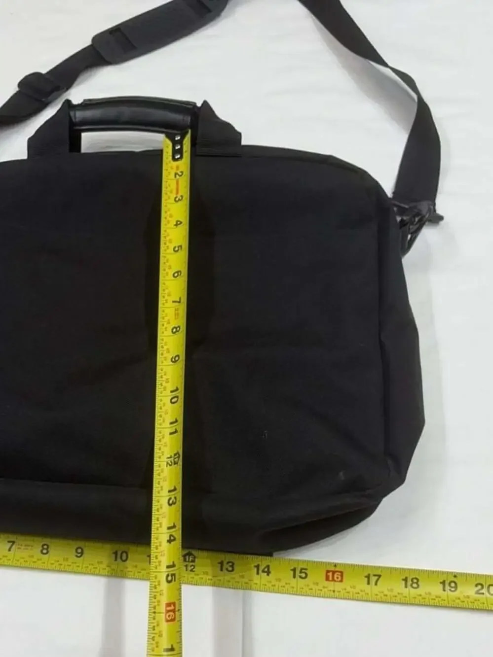 Leed's Rene Kunz First American Eagle Logo Messenger Briefcase Bag
